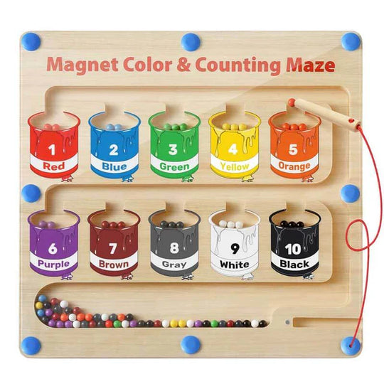 Toy Montessori ™ -  Magnetic Maze Board