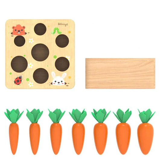 Toy Montessori ™- Baby Carrot Set