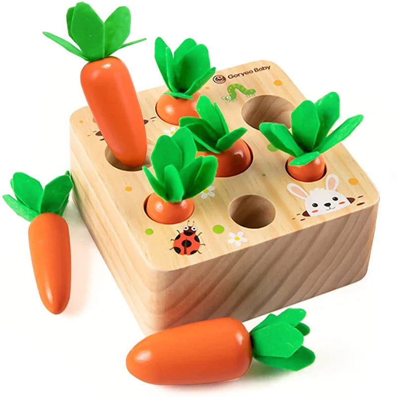 Toy Montessori ™- Baby Carrot Set