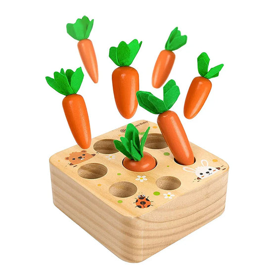 Toy Montessori ™- Baby Carrot Set