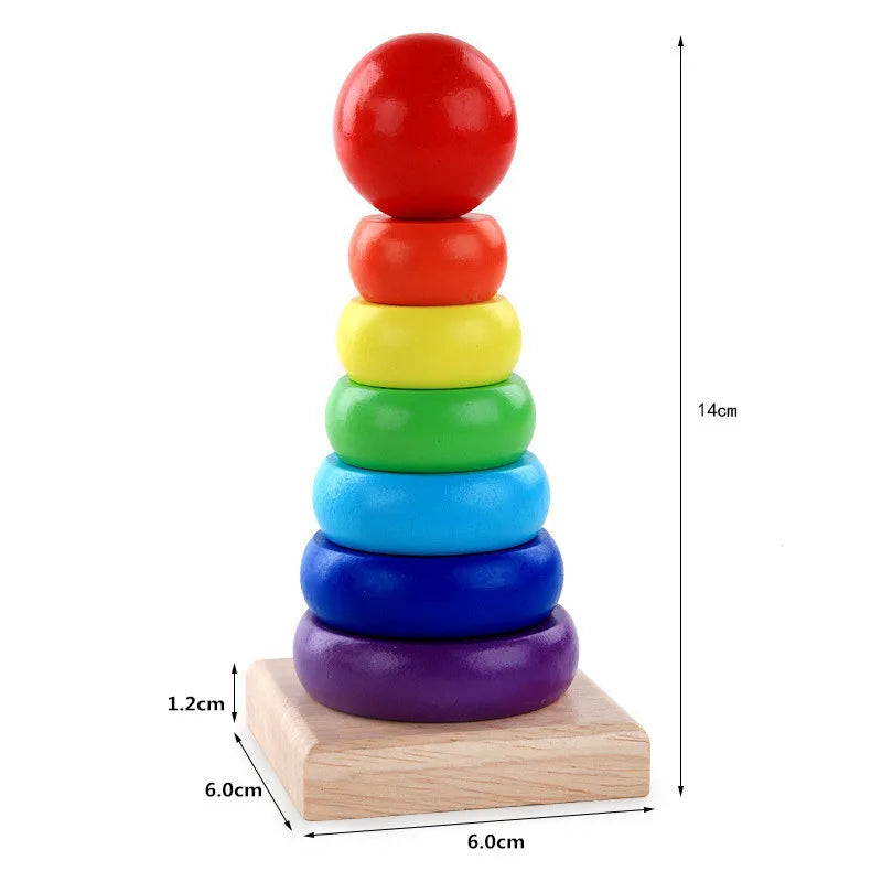 Toy Montessori ™ - Rainbox Tower