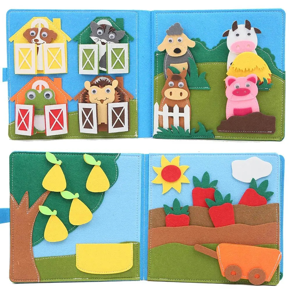 Toy Montessori ™ -  Farm Story Book