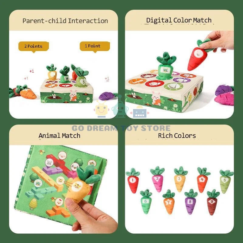 Toy Montessori ™ - Baby Carrots Sensory Kit