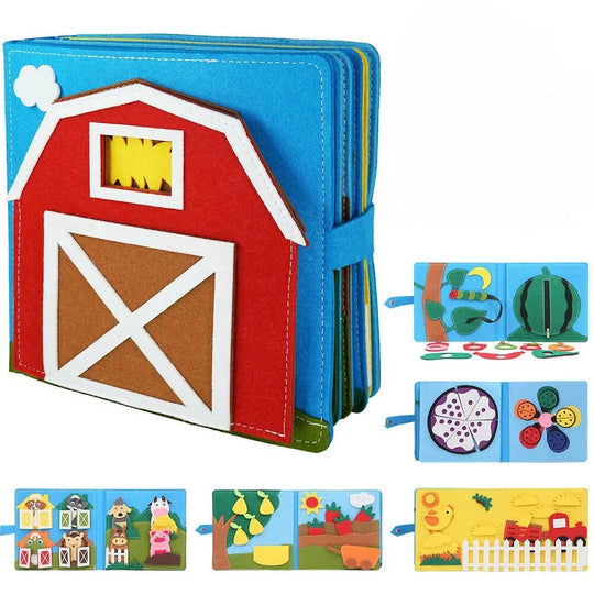 Toy Montessori ™ -  Farm Story Book