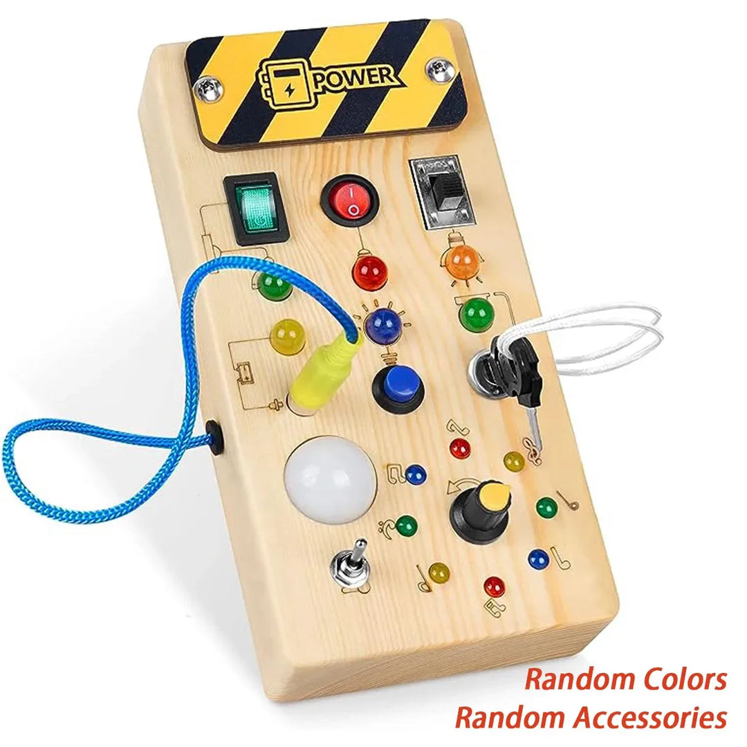 Toy Montessori ™- Busy Switch-Board