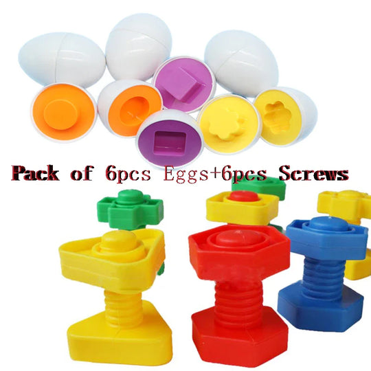 Toy Montessori ™ - Montessori Eggs Toys