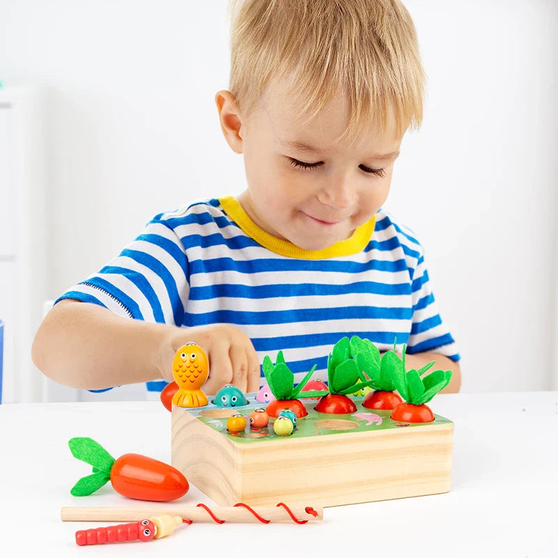 Toy Montessori ™- Baby Carrot Set